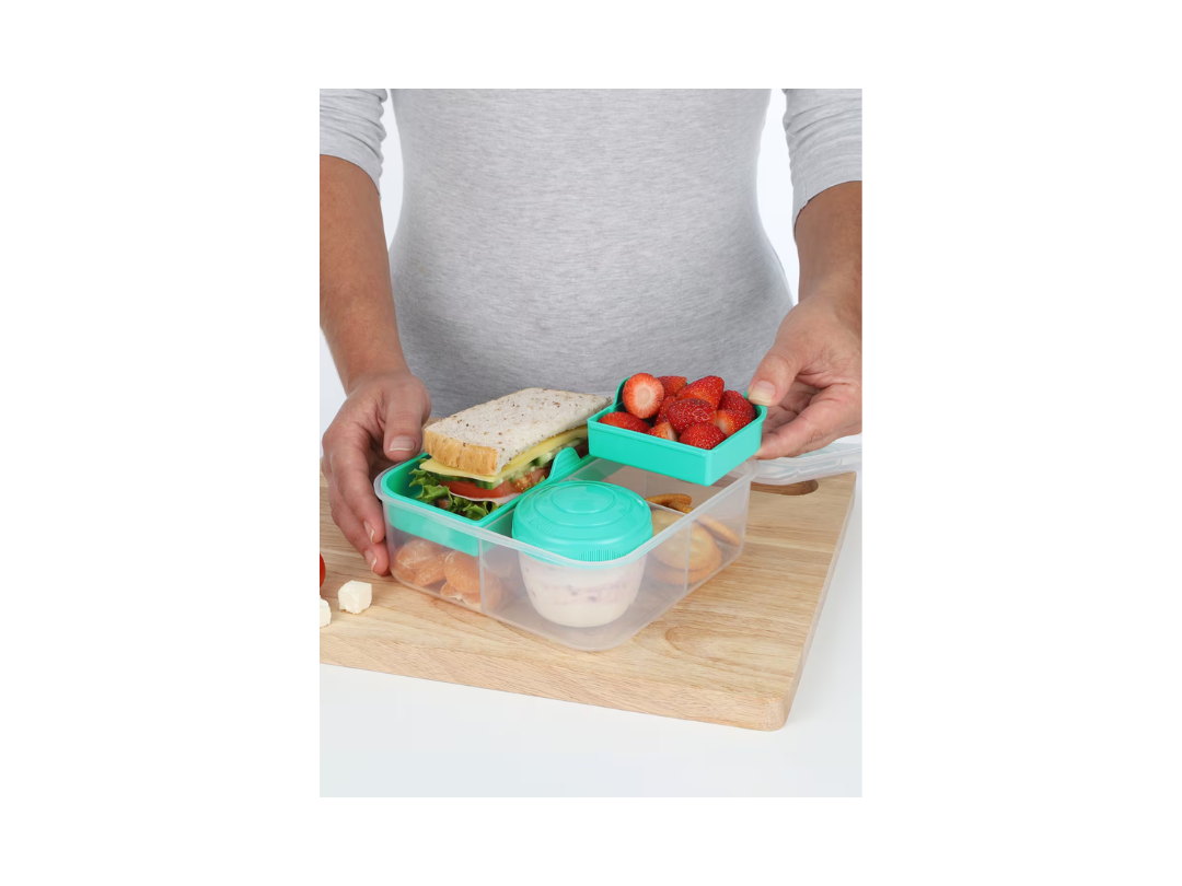 Buy Sistema® Bento Cube To Go 1.25L with Yogurt Pot | in Qatar Buy Sistema® Bento Cube To Go 1.25L with Yogurt Pot | in Qatar
